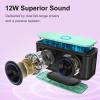 DOSS SoundBox Touch Wireless Bluetooth Speaker-12W HD Sound with Rich Bass, IPX5 Waterproof, 20H Playtime, Handsfree, for Gatherings, Home, Office, Outdoor, Travel-Green view 2