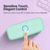 DOSS SoundBox Touch Wireless Bluetooth Speaker-12W HD Sound with Rich Bass, IPX5 Waterproof, 20H Playtime, Handsfree, for Gatherings, Home, Office, Outdoor, Travel-Green view 3