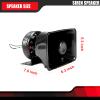 High Performance Siren Speaker Compatible with Any 100-200 Watt 100W 200W view 4