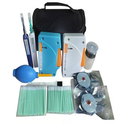 D YEDEMC Fiber Optic Connector Cleaning Kit with 1.25mm / 2.5mm Cleaner Pens & Cassette and Replacement Tapes for FC SC ST LC MU Connectors