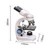 SISHUINIANHUA 2000X Binocular Microscope LED Lighted Biological Microscope Educational Student Science Experiment view 2