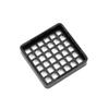 HFSECURITY Anodized Aluminum Alloy Metal Switch Test Frame Box with Acrylic Cover 6x6 Shaft Tester for Cherry Gateron Kailh Outemu Box (Black) view 1