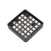 HFSECURITY Anodized Aluminum Alloy Metal Switch Test Frame Box with Acrylic Cover 6x6 Shaft Tester for Cherry Gateron Kailh Outemu Box (Black) view 4