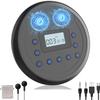 MONODEAL Rechargeable Portable CD Player with Built-in Speakers, CD Player for Car and Personal Use, Anti-Skip Player with Headphones view 1