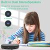 MONODEAL Rechargeable Portable CD Player with Built-in Speakers, CD Player for Car and Personal Use, Anti-Skip Player with Headphones view 3