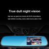 1080P HD Car Rearview Mirror Dash Cam, Front and Rear Dual Lens Car Camera, Loop Recording, Night Vision, Waterproof Backup Rear View Camera view 3