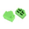 uxcell 20pcs RJ45 Silicone Protectors Ethernet Hub Port Anti Dust Cap Cover, Green view 1