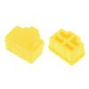 uxcell 20pcs RJ45 Silicone Protectors Ethernet Hub Port Anti Dust Cap Cover, Yellow view 1