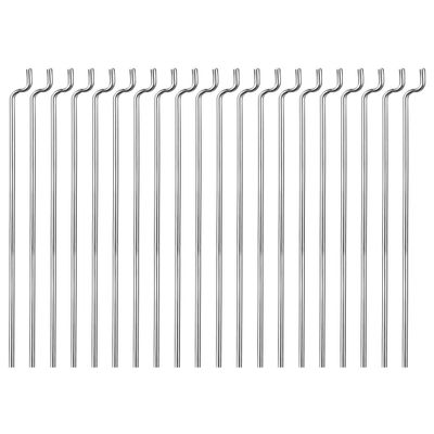 uxcell 1.2mm x 340mm (13.3 Inch) Steel Z Pull/Push Rods Parts for RC Airplane Plane Boat Replacement (Pack of 20)