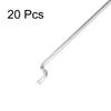 uxcell 1.2mm x 340mm (13.3 Inch) Steel Z Pull/Push Rods Parts for RC Airplane Plane Boat Replacement (Pack of 20) view 3
