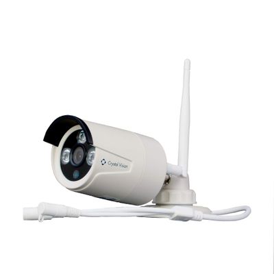 Crystal Vision CVT-3010W 720P Wireless Camera Add-on/Replacement (Button Type) for CVT9604E/CVT9608E (CVT3010WB)