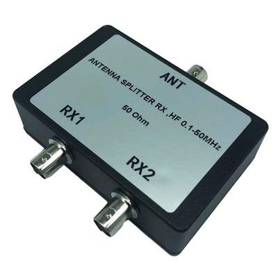 Sara-u Portable Antenna Splitter RX HF 0.1-50 MHz 50Ohm BNC Connectors for TV Satellite