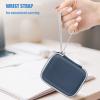 ProCase Hard Carrying Case Compatible for Samsung T7/ T7 Touch Portable SSD with 2 Cable Ties, Shockproof Travel Organizer for 500GB 1TB 2TB USB 3.2 External Solid State Drives -Navy view 4