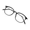 VisionGlobal Blue Light Blocking Glasses for Women/Men, Anti Eyestrain, Computer Reading Glasses, Stylish Oval Frame, Anti Glare (Black, +4.25 Magnification) view 1