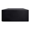 kwmobile Dust Cover Compatible with Brother DCP-L2530DW / L2550DN / MFC-L2710DN / L2750DW - Printer Case - Fabric Protector Cover - Black view 4