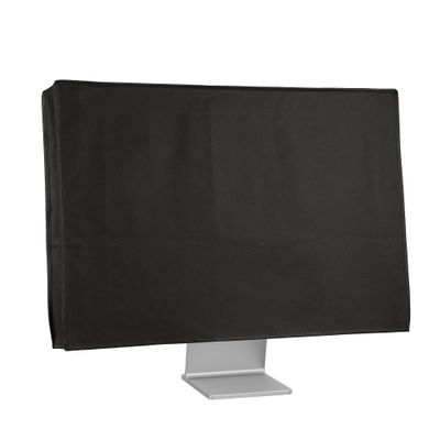 kwmobile Monitor Cover Compatible with 20-22" monitor - Dust Cover Computer Screen Protector - Black