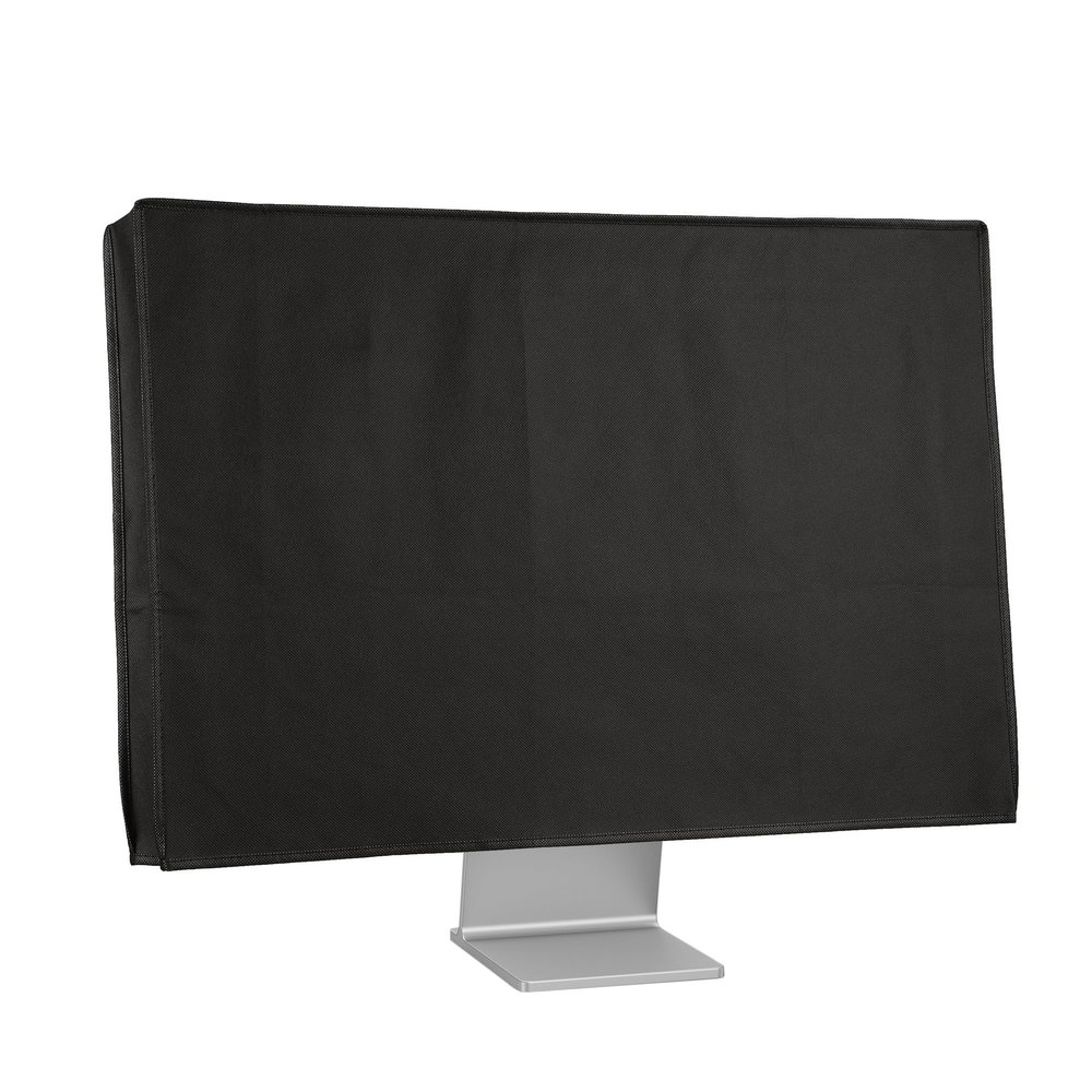 kwmobile Monitor Cover Compatible with 20-22" monitor - Dust Cover Computer Screen Protector - Black