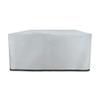 kwmobile Dust Cover Compatible with Canon Pixma MX495 / TR4550 / 4551 - Printer Case - Fabric Protector Cover - Light Grey view 4