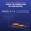 Poynting MIMO-3-14 5-in-1 Transportation & Automotive Antenna | 4X4 MIMO | 5G | 4G | LTE | CBRS | GPS/GLONASS | 410-3800 MHz view 2