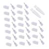 Hemobllo 20pairs Type-c Plugs and Earphone Jack Covers Cleaning Brushes for Mobile Devices Wear- and Fit for Type-c Interfaces view 1