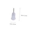 Hemobllo 20pairs Type-c Plugs and Earphone Jack Covers Cleaning Brushes for Mobile Devices Wear- and Fit for Type-c Interfaces view 2