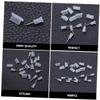 Hemobllo 20pairs Type-c Plugs and Earphone Jack Covers Cleaning Brushes for Mobile Devices Wear- and Fit for Type-c Interfaces view 3