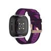 Bands Compatible for Fitbit Versa 4/Versa 3/Sense/Sense 2 Soft Woven Fabric Breathable Accessories Strap Replacement Wristband Women Men for Versa 4 Smart Watch view 1