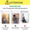 Case for iPad 10.2 inch 2020/2019, Slim Heavy Duty Rugged Full-Body Hybrid Shockproof Drop Protection Cover with Kickstand for iPad 8th Generation/iPad 7th Generation  (Red+Black) view 2