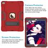 Case for iPad 10.2 inch 2020/2019, Slim Heavy Duty Rugged Full-Body Hybrid Shockproof Drop Protection Cover with Kickstand for iPad 8th Generation/iPad 7th Generation  (Red+Black) view 3