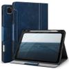 Antbox Case for iPad Pro 12.9'' 6th Generation (2022) 5th/4th/3rd Generation (2021/2020/2018), Built-in Pencil Holder Auto Sleep/Wake Function PU Leather Smart Cover (Blue) view 1