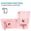 Case for iPad 10.2 inch 2020/2019, Slim Heavy Duty Rugged Full-Body Hybrid Shockproof Drop Protection Cover with Kickstand for iPad 8th Generation/iPad 7th Generation (Rosegold) view 4