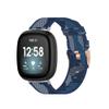 Bands Compatible for Fitbit Versa 4/Versa 3/Sense/Sense 2 Soft Woven Fabric Breathable Accessories Strap Replacement Wristband for Versa 4 Smart Watch view 3