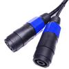 CNCESS CESS-132 Speakon Splitter Cable, Speak-on Break Out for Speaker Cable, 2 Pack (1-Male to 2-Female) view 4