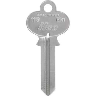 Hillman KeyKrafter House/Office Key Blank 2045 ER1 Single Sided for Earl Locks - Case of: 4;