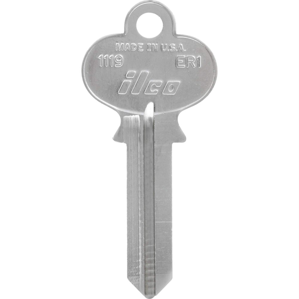 Hillman KeyKrafter House/Office Key Blank 2045 ER1 Single Sided for Earl Locks - Case of: 4;