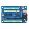 Fafeicy USB Interface Board, Motion Controller Card USB 12 to 24V 5 Axis 100KHz Motion Controller Card Board Board with Handwheel Interface view 2
