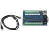 Fafeicy USB Interface Board, Motion Controller Card USB 12 to 24V 5 Axis 100KHz Motion Controller Card Board Board with Handwheel Interface view 4
