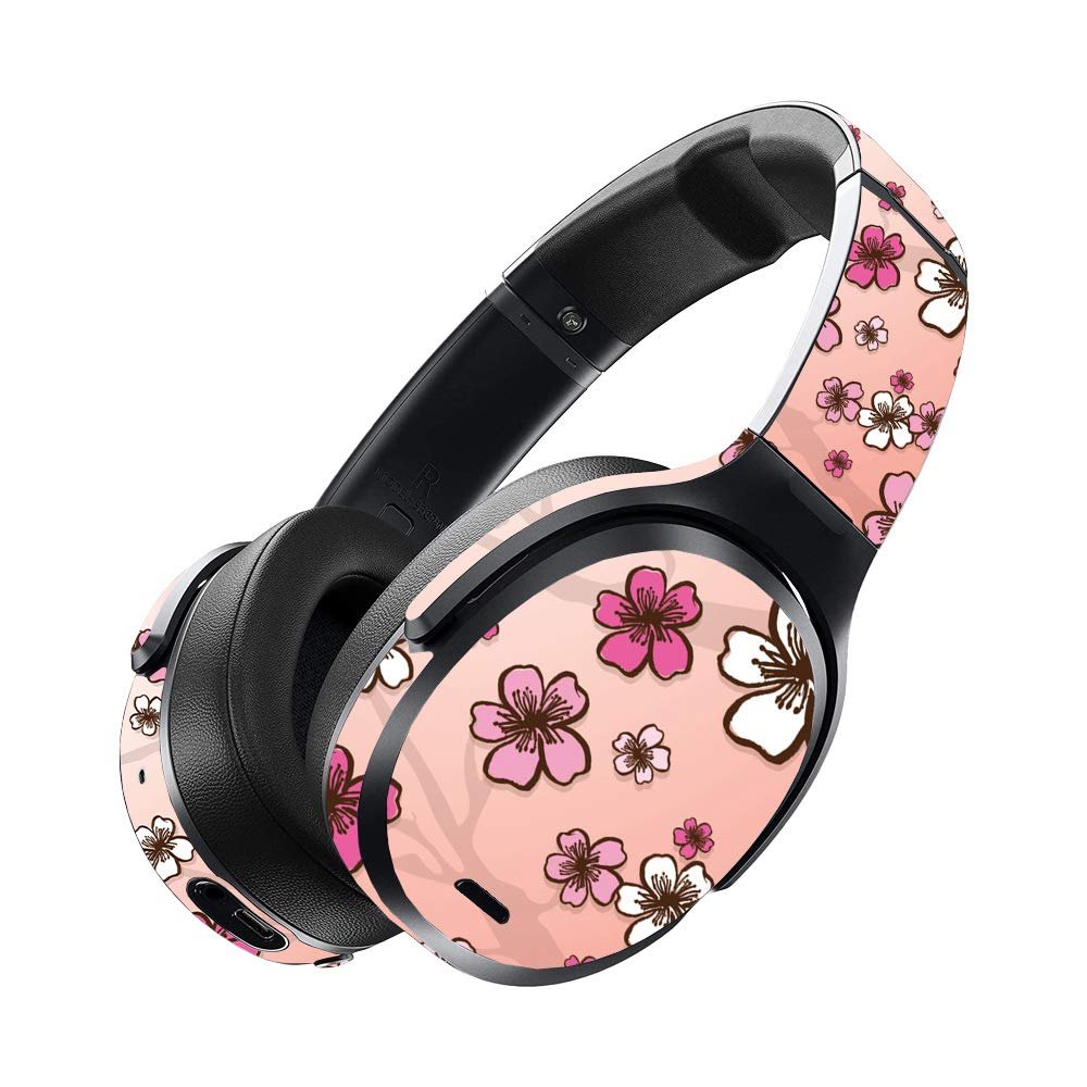 MightySkins Skin for Skullcandy Crusher ANC - Cherry Blossom | Protective, Durable, and Unique Vinyl Decal wrap Cover | Easy to Apply, Remove, and Change Styles | Made in The USA