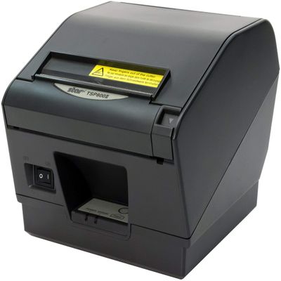 Star Micronics Ultra High Speed TSP847IIU USB Thermal Receipt Printer with Auto-cutter/Tear Bar - Gray (Renewed)