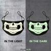 PURIAN Kids Reusable Halloween Face Mask, Glow in the Dark Child Mask USA MADE view 4