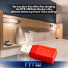 NTW 2nd Gen Secure Charging USB Adapter (5pk) Data Blocker, Condom for Blocking Data Sync/Protect Against Juice Jacking/Charge Only Adapter, Works With Any Charger -NUSB-K2DL5-RD view 4