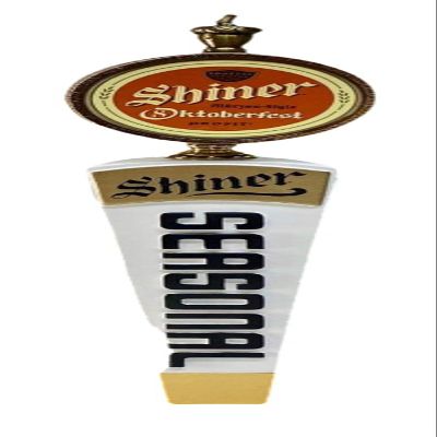 Shiner Beer Oktoberfest Seasonal Tap Handle | 13.5" Tall | New