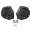 SLMOTO Black 6.5" King Trunk Rear Speakers Fit for Harley Tour Trunk Touring 2014-2020 view 1