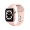 Apple Watch Series 6 (GPS, 40mm) - Gold Aluminum Case with Pink Sand Sport Band (Renewed) view 1