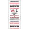 3 in. W X 230 ft. L 1 ply Custom Ace Logo Register Tape 50 pk view 2
