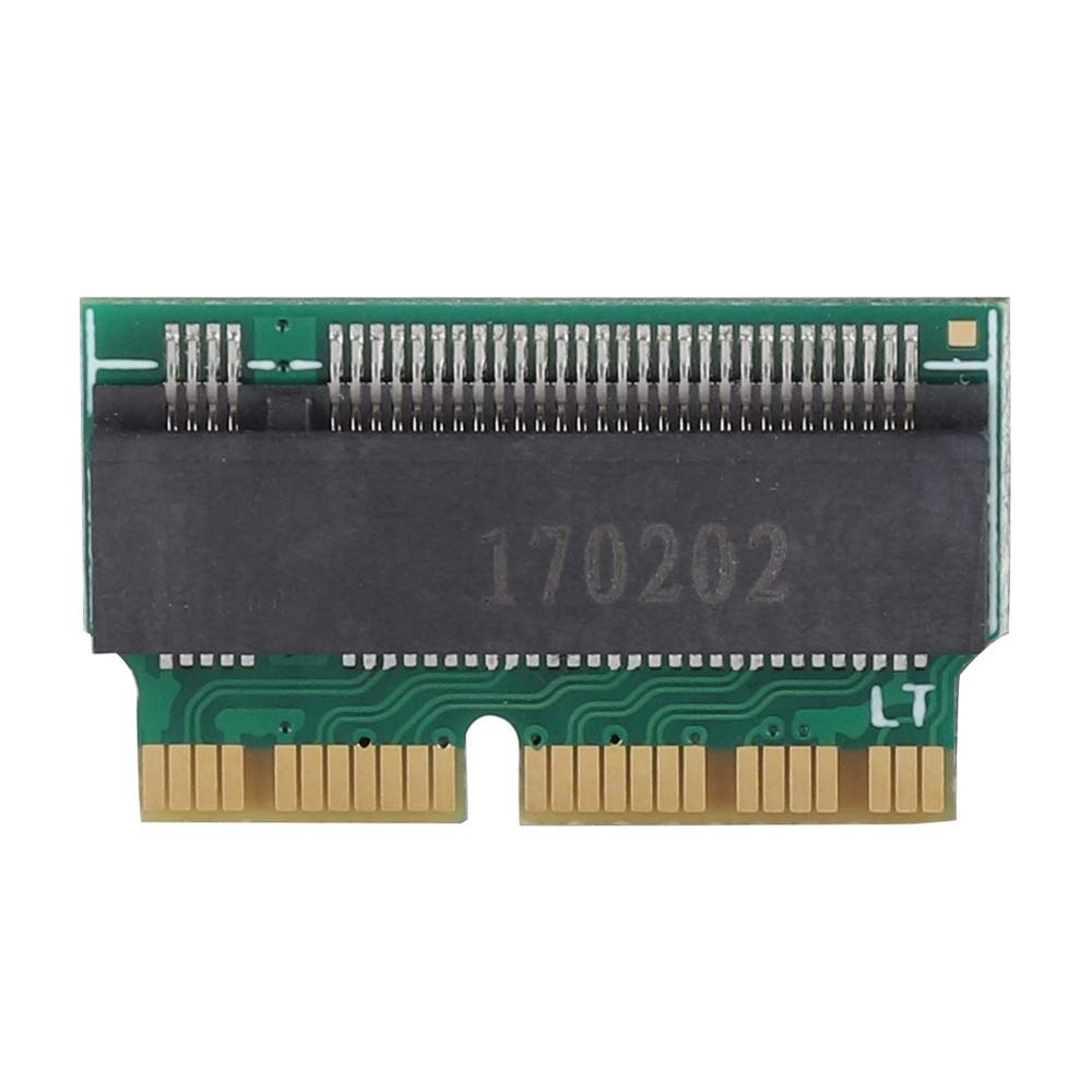 ASHATA Concerter Card Hard Drive to NVME SSD Adapter for 2013 2014 2015 Mac Book Air A1465 A1466 and for MacBook Pro A1398 A1502 SSD