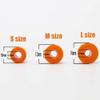 Symbio Eartips Super Flow Recovery Foam Eartips 4.5-5.0mm Axis Small 2 Pairs Symbio F view 3