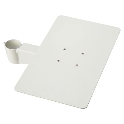 EQUALS WALL TV Stand, AnataIRO Compatible with Regular and High Type Recorder Shelves, Satin White