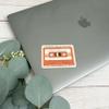 Swaygirls Scripture Sticker | Christian Stickers | Faith Stickers | Bible Verse Quotes | Religious Decals | Waterproof, Vinyl,Sticker | Psalm 95:1 | Old School Cassette Tape Decal view 3