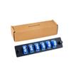 SpeedyFiberTX 1-Pack 12-Port LGX Compatible Fiber Patch Panel with Preloaded Blue LC Duplex Adapters view 4